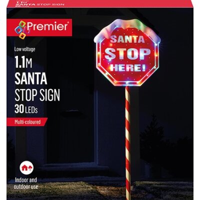 1.1m SANTA STOP HERE Landmark