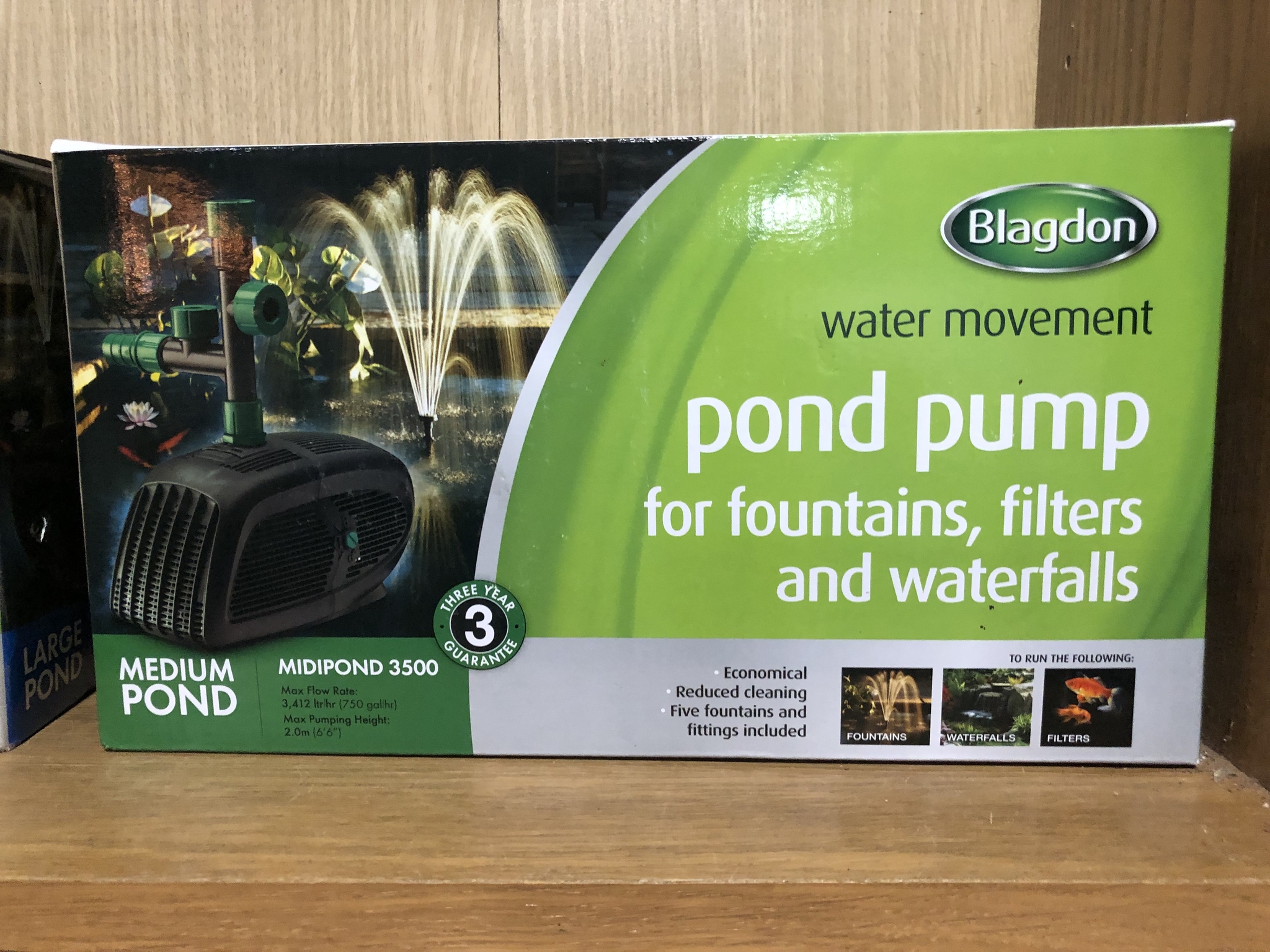 BD Pump Mini Pond 3500 - D and M Garden Centre