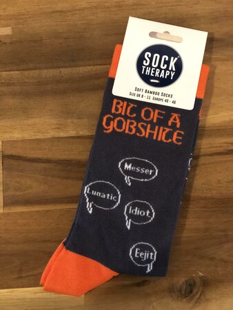 Bit Of A Gobshite Socks Men