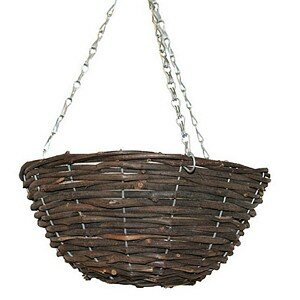 Black Rattan Basket