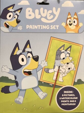 Bluey Painting Set