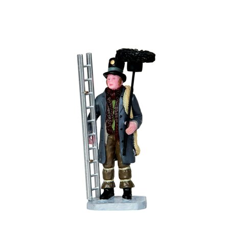 Lemax Chimney Sweep