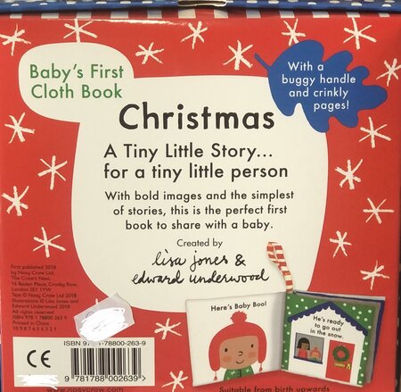 Christmas Baby's First Cloth Book - image 2