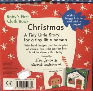 Christmas Baby's First Cloth Book - image 2