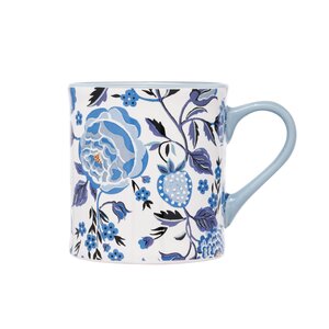 CK STRAWBERRY GARDEN BLUE MOLLIE MUG