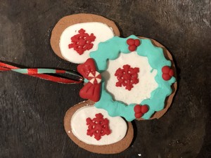 Disney Cookie Wreath