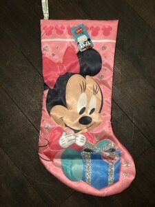 Disney Stocking Pink Baby Minnie