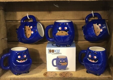 Dolomite Mug, Cookie Cudler, blue Monster