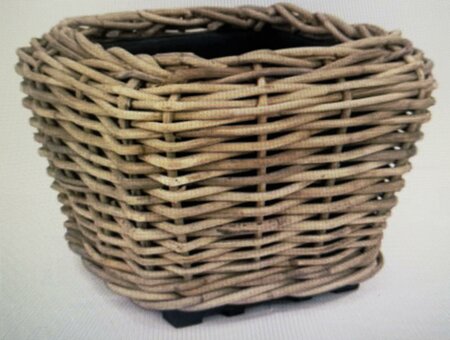 Drypot Cl Rattan Grey 48x48h37cm