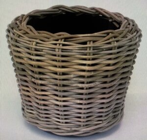 Drypot Rattan Grey d34h30cm