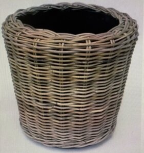 Drypot Rattan Grey d42h44cm