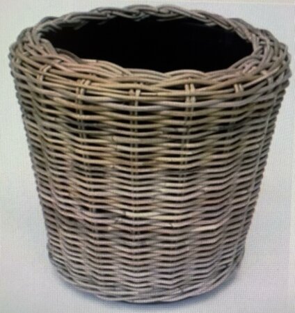 Drypot Rattan Grey d45h47cm