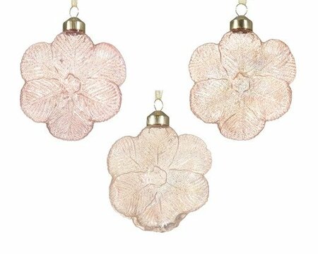 Flower glass iris finish w gold glitter
3colours assorted