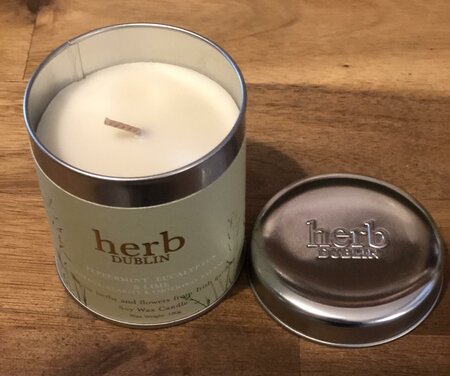 HERB TIN-PEPPERMINT AND EUCALYPTUS TIN