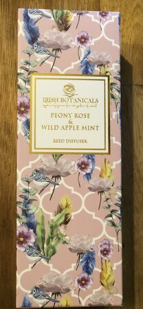 IRISH BOTANICALS PEONY ROSE & WILD APPLE MINT DIFFUSER