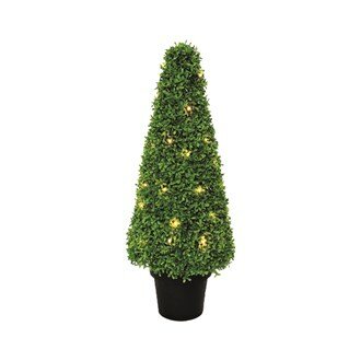 LED Teagrass Cone Topiary 80cm