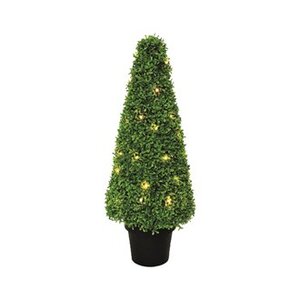 LED Teagrass Cone Topiary 80cm