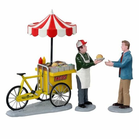 Lemax - TACO CART, SET OF 3