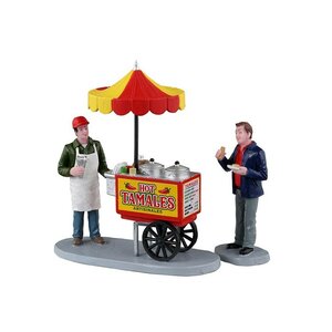 Lemax - TAMALE CART, SET OF 2