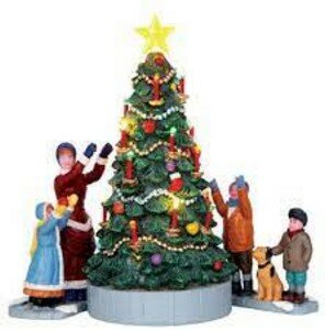 Lemax - THE VILLAGE TREE, SET OF 3