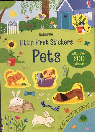 Little First Stickers Pets 3+