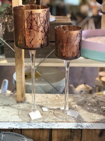 Long Stem Tea-Light Holder Large