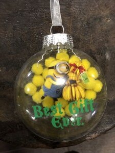 Minion Baubles mixed