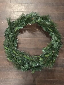 Mixed Pine Wreath 30"