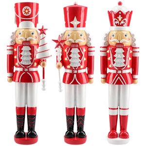 Nutcracker x3 assorted poly