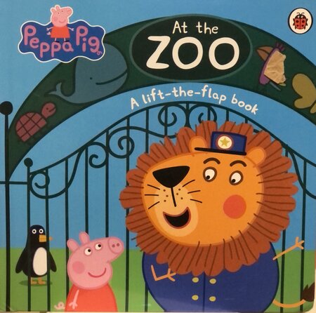 Peppa Pig At the Zoo Flap book BB - image 1