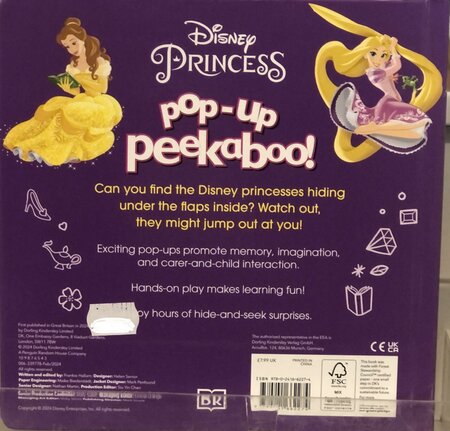 Pop Up Peekaboo Disney Princess - image 2