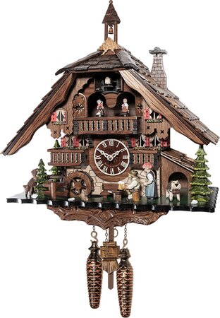 Quartz cuckoo clock HG 48115 QMT