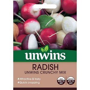 Radish (Globe) Unwins Crunchy Mix