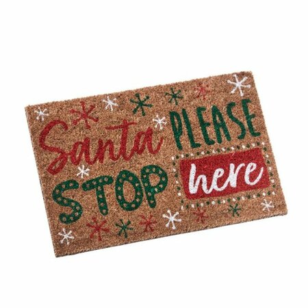 Santa Stop! Decoir Mat