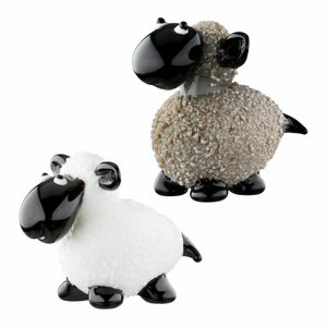 Sheep Glass Figure