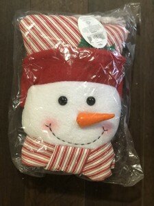 Snowman Head Red