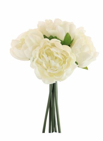 VICTORIA PEONY HANDTIE IVORY