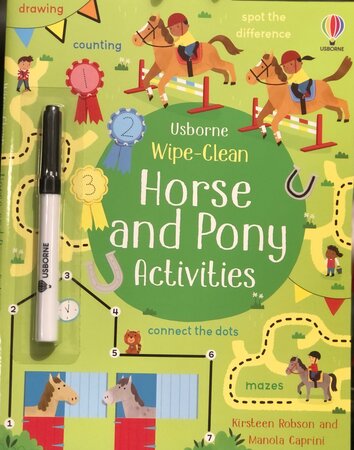 Wipe Clean Horse & Pony Activities