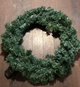 Wreath with Batthery Operated Lights